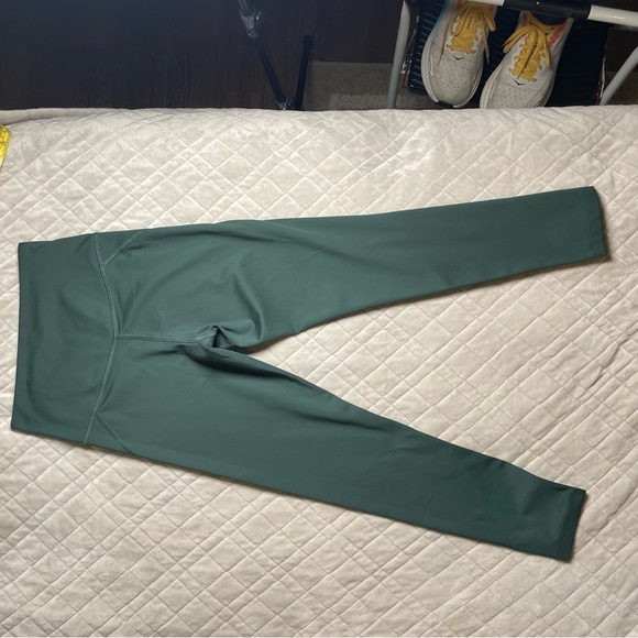 Girlfriend Collective Jade Green Compressive High Rise Leggings Size XS - Picture 5 of 11